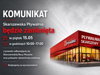 Komunikat – Skarszewska Pływalnia